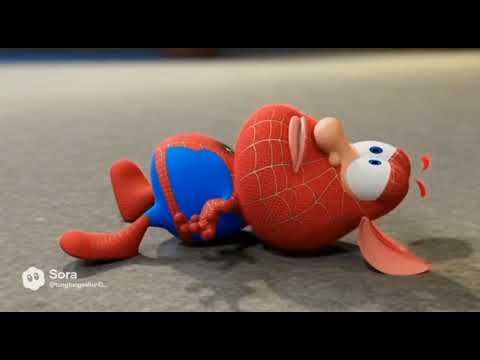 Видео: Буба, но эпизод сделало ИИ [AiCreates] Эпизод "Буба человек паук*