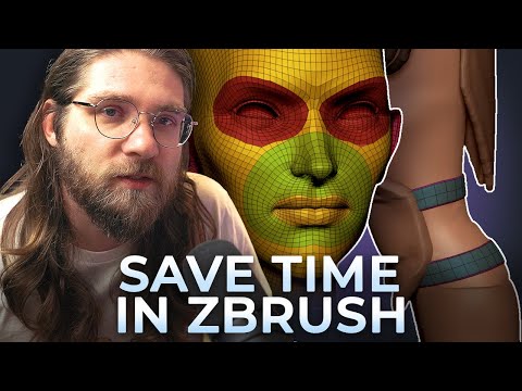 Видео: 5 советов по УЛУЧШЕНИЮ вашего рабочего процесса в ZBRUSH!