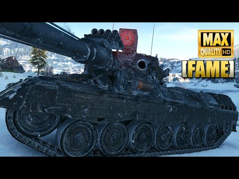 Видео: Leopard 1: Отличная игра на Glacier - World of Tanks