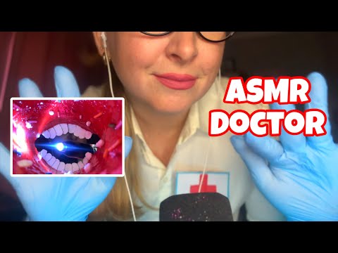Видео: ASMR ORAL examination 👩‍⚕️🦷| Асмр осмотр полости рта 👄|