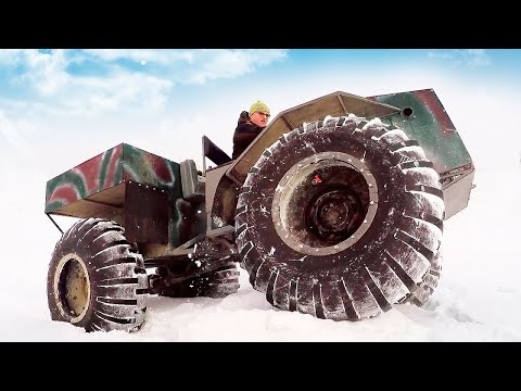 Видео: СУПЕР-ВЕЗДЕХОД КАРАКАТ. БЮДЖЕТНЫЙ АНАЛОГ ШЕРПА