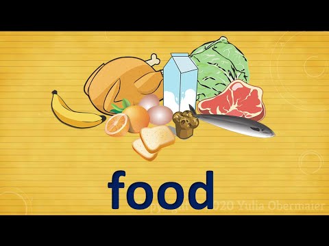 Видео: Food. Еда. Видео-словарь