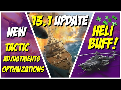 Видео: НОВЫЕ улучшения для вертолетов, теги командиров, корректировки TOC и многое другое в Warpath 13.1
