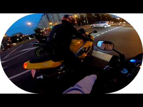 Видео: На Мото В Час Пик Через Центр в Область Столицы