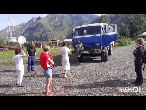 Видео: к озеру Манас, Республика Алтай