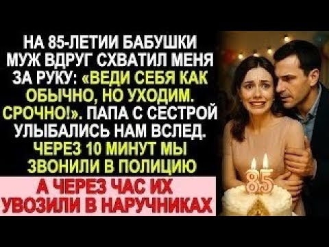 Видео: На 85-летии бабушки муж резко сказал: “Уходим!” — через час папу и сестру увезли в наручниках