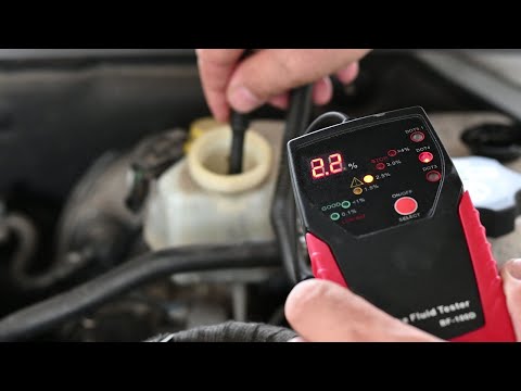 Видео: ПРОВЕРКА СЪДЪРЖАНИЕ НА ВОДА В СПИРАЧНА ТЕЧНОСТ