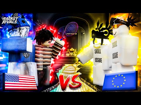 Видео: EU VS NA: какой регион лучше в Racket Rivals? — Игровой процесс Racket Rivals