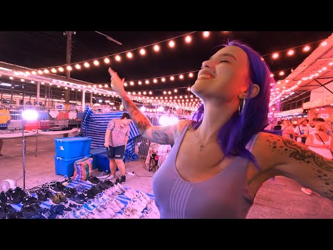 Видео: Gucci за $10. Ночной рынок на Пхукете. Naka Market. Влог 10