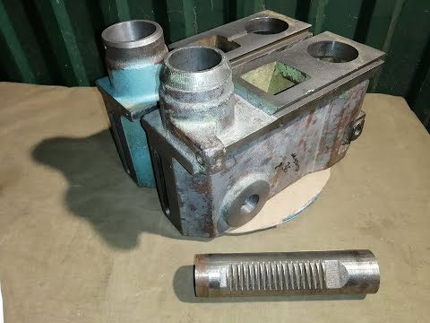 Видео: Расточка сверлильных бабок (головок) станка сверлильного станка 2М112 (KOMUNARAS и Бобров)