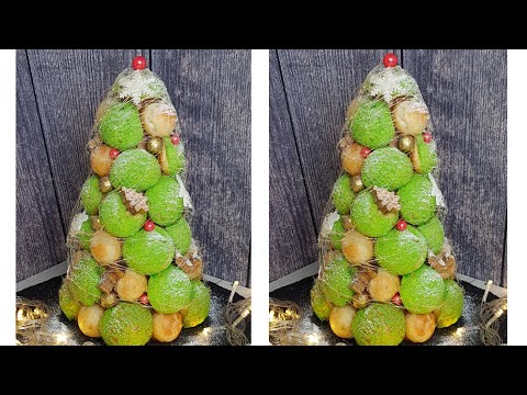 Видео: Ну очень оригинально и празднично Торт Ёлочка торт Крокембуш