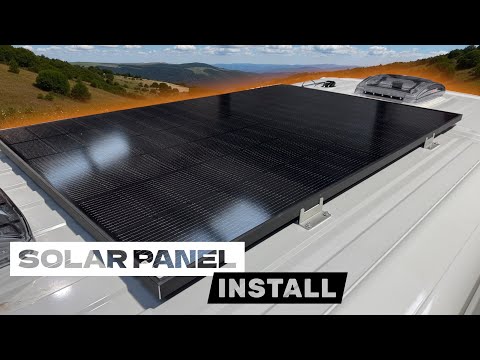 Видео: Как установить солнечную панель в кемпервэне | Эпизод 4