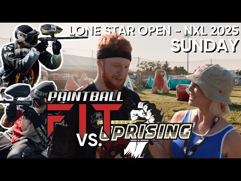 Видео: PaintballFIT против Seattle Uprising | NXL Lone Star Open — воскресенье, 14 сентября 2025 г.