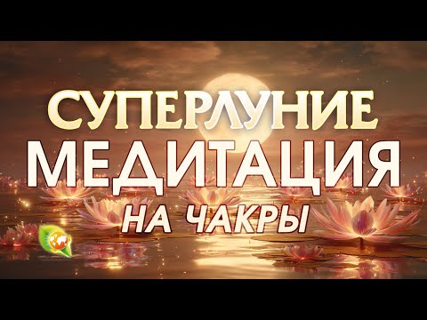 Видео: Медитация в Суперлуние / Медитация на чакры в Полнолуние 🌝