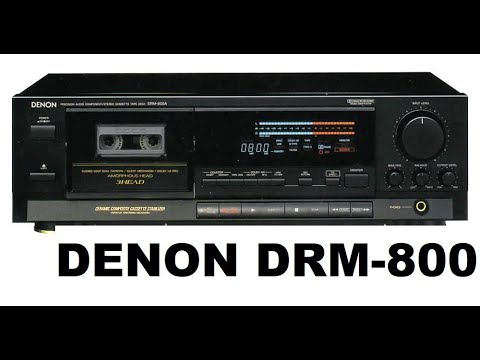 Видео: DENON DRM-800.Кассетная дека.