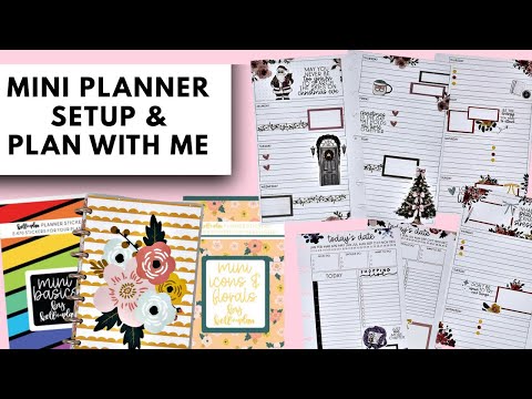 Видео: Планируйте вместе со мной и просматривайте мини-планировщик Kellofaplan. Выпуск