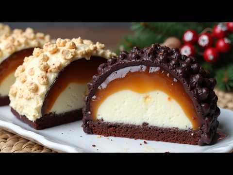 Видео: 🎄🎂Самый сочный десерт на Рождество! Десерт за 15 минут. Отличный рецепт для всей семьи.