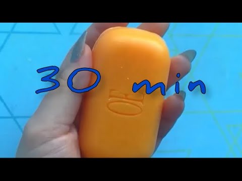 Видео: ОРАНЖЕВОЕ МЫЛО🍊 ASMR CUTTING 🧼DRY SOAP ASMR SOUNDS 🧼 RELAX