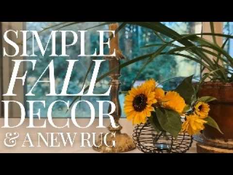 Видео: Проверенный временем осенний декор и обновление гостиной 🍂🌻 Простые и минималистичные осенние мотивы