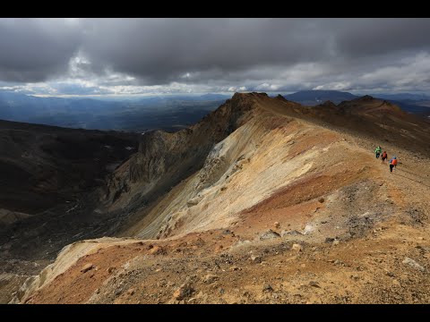 Видео: Восхождение на вершину  вулкана сопка  Мутновская 2023г.