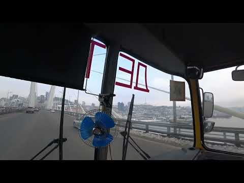 Видео: На школьном автобусе ПАЗ мы едем в г Владивосток.