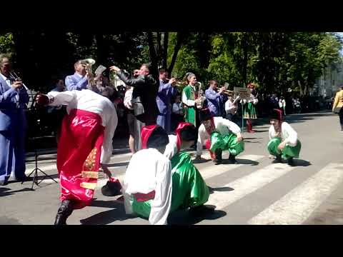 Видео: Парад духових оркестрів в Полтаві село Новоаврамівка