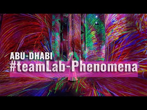 Видео: #teamLabPhenomena -   Что посмотреть в Абу-Даби team Lab Phenomena