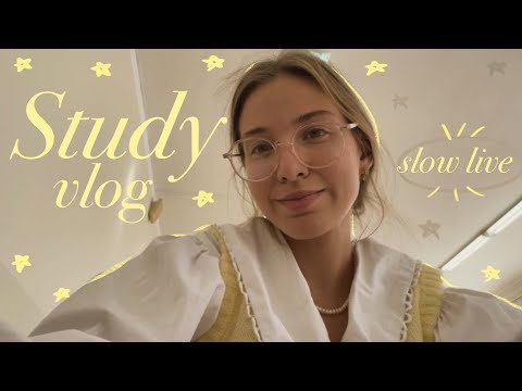 Видео: Study vlog: спокойная учеба на психолога// пробуем PIMS //наслаждение моментом