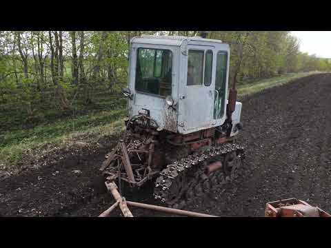 Видео: Посев ячменя. Т-70 СМ+2 СЗС-2.1