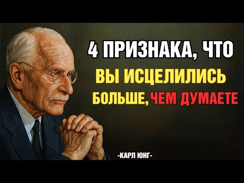 Видео: 4 Признака, Что Вы Исцелились Гораздо Сильнее, Чем Думаете | Карл Юнг