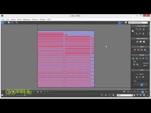 Видео: Использование модификатора Unwrap UVW для быстрого текстурирования многосоставных объектов