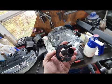 Видео: Ауди А6 2.5TDI. Замена ремня ГРМ.