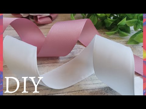 Видео: Идеально В ШКОЛУ! Красивые банты из ленты 4 см на 1 сентября/мк/kanzashi/diy/tutorial/ribbon bows