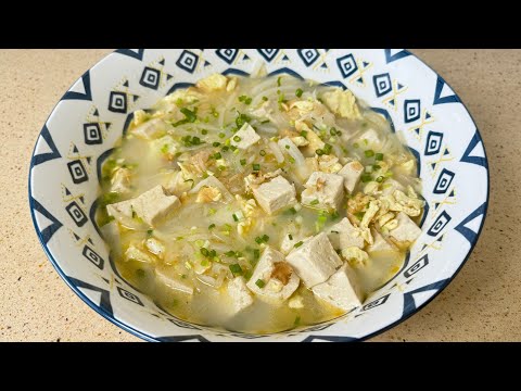 Видео: Рецепт супа из дайкона и тофу — идеальный вариант для похудения 🍃