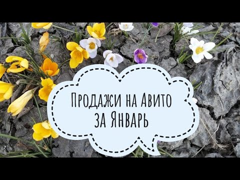 Видео: Отчет по продажам на Авито: январь 2024