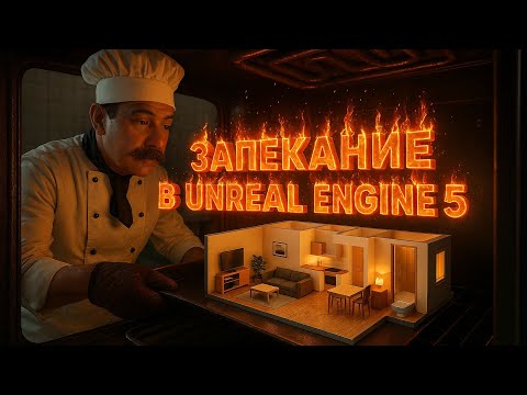 Видео: Запекание света в Unreal Engine 5 | Встроенный запекатель в версии 5.6