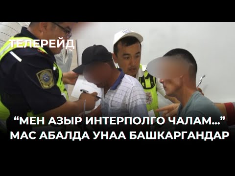 Видео: "МЕН АЗЫР ИНТЕРПОЛГО ЧАЛАМ...". МАС АБАЛДА УНАА БАШКАРГАНДАР // ТЕЛЕРЕЙД