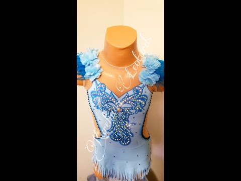 Видео: Купальник для ХГ "Райская птичка". RG leotard "Paradise Bird".