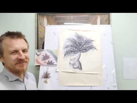 Видео: Рисунок дерева