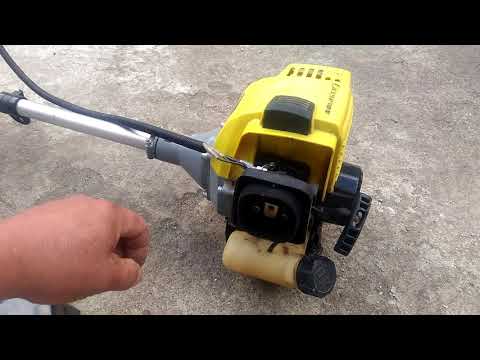 Видео: Обслуживание бензинового триммера champion T517