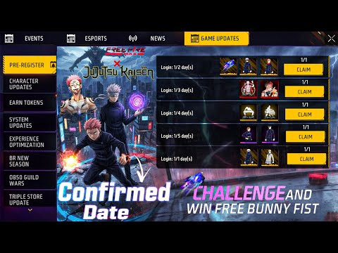 Видео: Подтверждённая дата FF × Jujutsu Kaisen 🔥 + бесплатные награды ⛩️ | Возвращение Tropical Parrot M...