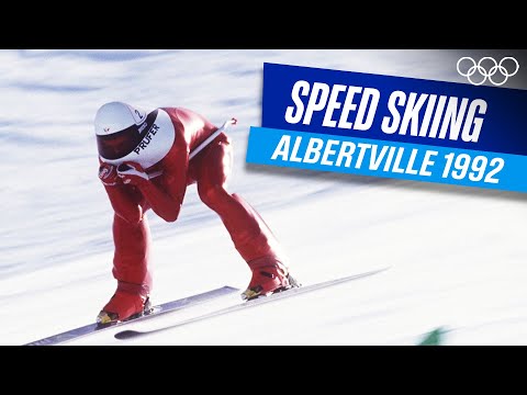 Видео: Скоростной спуск на лыжах — самый экстремальный  вид спорта зимних Игр ⛷