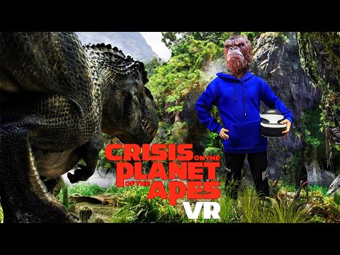 Видео: Crisis on the Planet of the Apes [PSVR] Часть 1