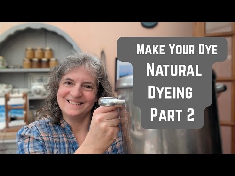 Видео: Как я превращаю дикорастущие растения в прекрасный краситель!