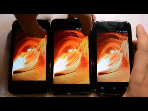 Видео: Сравнение Fly IQ440 Energie, IQ441 Radiance, IQ442 Miracle: тесты, игры