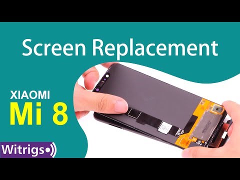 Видео: xiaomi mi 8 Руководство по ремонту дисплея