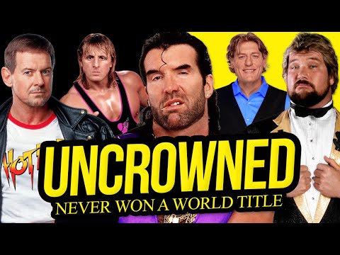 Видео: UNCROWNED | Величайшие рестлеры, которые так и не завоевали титул чемпиона мира!