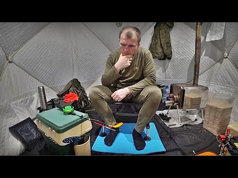 Видео: ЗИМНЯЯ РЫБАЛКА В ПАЛАТКЕ С ПЕЧКОЙ/ЛОВЛЯ РИПУСА НА ГИРЛЯНДУ/ОБУСТРОЙСТВО И БЫТ...