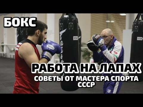 Видео: Работа на ЛАПАХ. БОКС. Советы и комбинации от Мастера Спорта СССР. Tiger Москва.