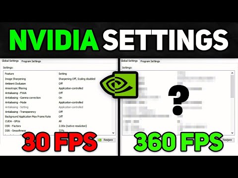 Видео: НАИЛУЧШАЯ ОПТИМИЗАЦИЯ NVIDIA ДЛЯ СЛАБЫХ ПК | КАК ПОДНЯТЬ ФПС В ФОРТНАЙТ?